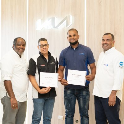 Kia hace entrega de certificación a técnicos